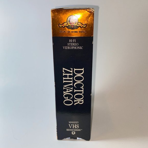 Vintage MGM VHS Doctor Zhivago Movie Video Collectible - Picture 3 of 5